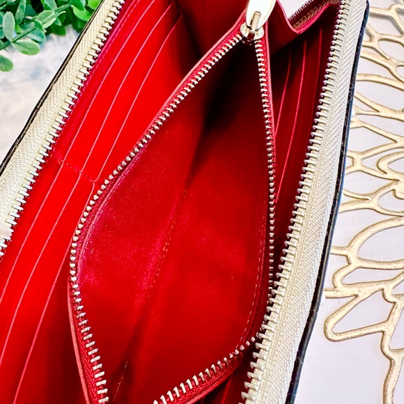 Christian Louboutin Panettone logo studs Zip Around Long Wallet - Picture 9 of 11